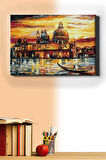 Sayılarla Boyama Seti Kasnaklı Venedik'te Gezinti 40 X 50 Cm