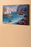 Sayılarla Boyama Seti Kasnaklı Zor Yolculuk 40 X 50 Cm