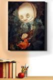 Sayılarla Boyama Seti Kasnaklı Ayda Salıncak 60 X 75 Cm
