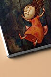 Sayılarla Boyama Seti Kasnaklı Ayda Salıncak 60 X 75 Cm