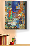 Sayılarla Boyama Seti Kasnaklı Hüsn-ü Aşk 40 X 50 Cm