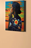 Sayılarla Boyama Seti Kasnaklı Kozmik Hayal 60 X 75 Cm
