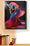 Sayılarla Boyama Seti Kasnaklı Dans Eden Gökkuşağı 40 X 50 Cm