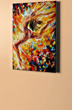 Sayılarla Boyama Seti Kasnaklı Renklerin Içinde 40 X 50 Cm