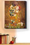 Sayılarla Boyama Seti Kasnaklı Klımt Öpücük 50 X 65 Cm
