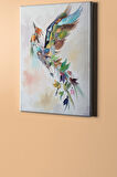 Sayılarla Boyama Seti Kasnaklı Zümrüdü Anka 50 X 65 Cm