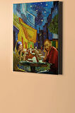 Sayılarla Boyama Seti Kasnaklı Van Gogh'la Kahve 60 X 75 Cm
