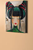 Sayılarla Boyama Seti Kasnaklı Japon Kızın Düşü 60 X 75 Cm