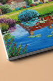 Sayılarla Boyama Seti Kasnaklı Çiçek Bahçesi 50 X 65 Cm