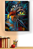 Sayılarla Boyama Seti Kasnaklı Masum Bakış 40 X 50 Cm