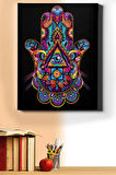 Sayılarla Boyama Seti Kasnaklı Fatima 40 X 50 Cm