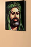 Sayılarla Boyama Seti Kasnaklı Hz Ali 40 X 50 Cm