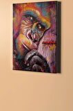 Sayılarla Boyama Seti Kasnaklı Gorilin Bakışı 60 X 75 Cm