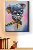 Sayılarla Boyama Seti Kasnaklı Minik Koala 40 X 50 Cm
