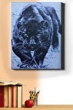 Sayılarla Boyama Seti Kasnaklı Panter 40 X 50 Cm