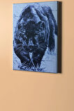 Sayılarla Boyama Seti Kasnaklı Panter 40 X 50 Cm