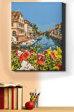 Sayılarla Boyama Seti Kasnaklı Köprüden Köprüye Bakış 40 X 50 Cm