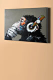 Sayılarla Boyama Seti Kasnaklı Dj Maymun 40 X 50 Cm