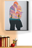 Sayılarla Boyama Seti Kasnaklı Aşka Özlem 50 X 65 Cm