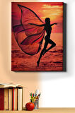 Sayılarla Boyama Seti Kasnaklı Uçma Hayali 60 X 75 Cm
