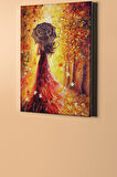 Sayılarla Boyama Seti Kasnaklı Sonbahar Gezisi 40 X 50 Cm
