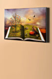 Sayılarla Boyama Seti Kasnaklı Sonbaharın Kitabı 40 X 50 Cm