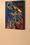 Sayılarla Boyama Seti Kasnaklı Renkli Balerin 50 X 65 Cm