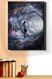 Sayılarla Boyama Seti Kasnaklı Uzayda Yolculuk 60 X 75 Cm