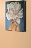 Sayılarla Boyama Seti Kasnaklı Gül Kadın 7 60 X 75 Cm