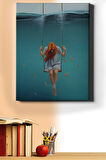 Sayılarla Boyama Seti Kasnaklı Balıklar Ve Salıncak 60 X 75 Cm