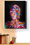 Sayılarla Boyama Seti Kasnaklı Renklerin Içinden 2 40 X 50 Cm
