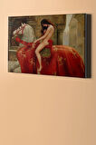 Sayılarla Boyama Seti Kasnaklı At Ve Kadın 40 X 50 Cm
