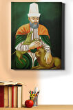 Sayılarla Boyama Seti Kasnaklı Hacı Bektaş 40 X 50 Cm