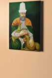 Sayılarla Boyama Seti Kasnaklı Hacı Bektaş 40 X 50 Cm