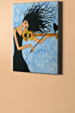 Sayılarla Boyama Seti Kasnaklı Her Yerde Saç 40 X 50 Cm
