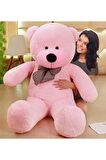 Papyonlu Sevimli Büyük Peluş Ayıcık, 130 Cm - % 100 Yerli Papyon130