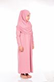 ÇOCUK NAMAZ KIYAFETİ-PEMBE (9-12YAŞ)