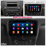 AUDİ A3 2005-2012 UYUMLU 9 İNÇ 2+32 GB MULTİMEDYA