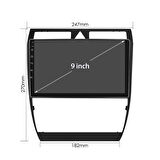 AUDİ A6 1997-2004 UYUMLU 9 inç 6-128 GB MULTİMEDYA