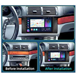BMW E39 E53 X5 1996-2004 UYUMLU 9 inç 4-64 GB MULTİMEDYA