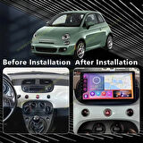 FİAT 500C 2011-2015 UYUMLU 9 inç 4-64 GB MULTİMEDYA