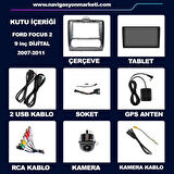 FORD FOCUS 2 CONNECT DİJİTAL KLİMA 2007-2011 UYUMLU 9 inç 4-64 GB MULTİMEDYA