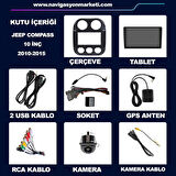 JEEP COMPAS 2010-2015 UYUMLU 10 inç 4-64 GB MULTİMEDYA