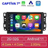 CHEVROLET CAPTİVA 2007-2011 UYUM 7 İNÇ 2-32 GB MULTİMEDYA