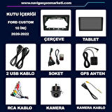 FORD TRANSİT CUSTOM EKRANLI MODEL 2020-2024 10 İNÇ 4-32 GB MULTİMEDYA