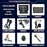 FORD TRANSİT CUSTOM EKRANSIZ MODELLERE 2020-2024 10 İNÇ 4-32 GB MULTİMEDYA