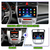 HONDA CİTY 2009-2012 DİJİTAL KLİMA UYUMLU 9 İNÇ 4-32 GB MULTİMEDYA