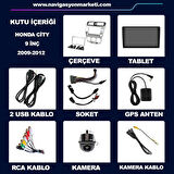 HONDA CİTY 2009-2012 MANUEL KLİMA UYUMLU 9 İNÇ 4-32 GB MULTİMEDYA