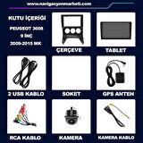 PEUGEOT 3008-5008 MANUEL KLİMA 2009-2015 UYUMLU 4-32 GB MULTİMEDYA
