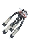 Süt Pençesi Komple 240cc Kauçuk Krom Kılıflı